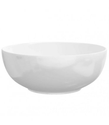 vidaXL Wash Basin White 44x17 cm Ceramic Round