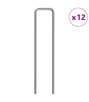 vidaXL Rabbit Cage Silver 300 x 100 x 210 cm Galvanised Steel