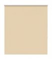 vidaXL Roller Blind Blackout Beige 135x130 cm Fabric Width 131.6 cm Polyester