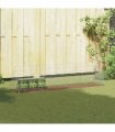 vidaXL Rabbit Cage Silver 215 x 55 x 55 cm Galvanised Steel