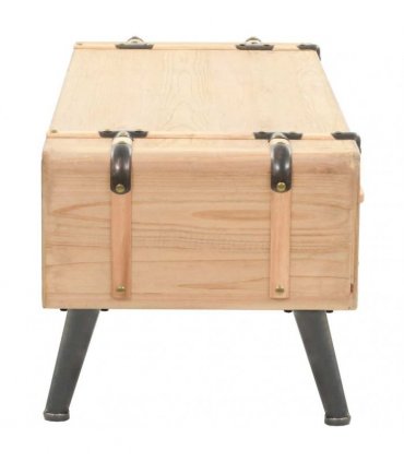 vidaXL TV Cabinet Solid Fir Wood 120x33x35 cm
