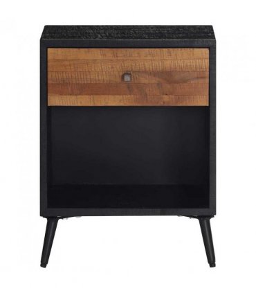 vidaXL Bedside Cabinet 40x30x50 cm Solid Wood Teak