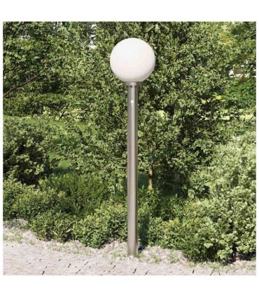vidaXL Bollard Light with Sensor 120 cm Stainless Steel IP44