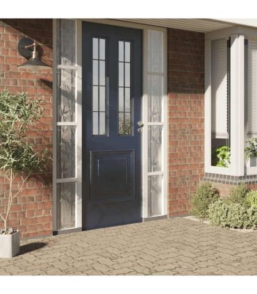vidaXL Window Film Frosted Bamboo Pattern 90x500 cm PVC