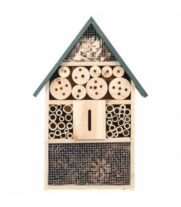 vidaXL Insect Hotel 31x10x48 cm Firwood