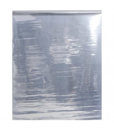 vidaXL Solar Film Static Reflective Effect Silver 45x2000 cm PVC