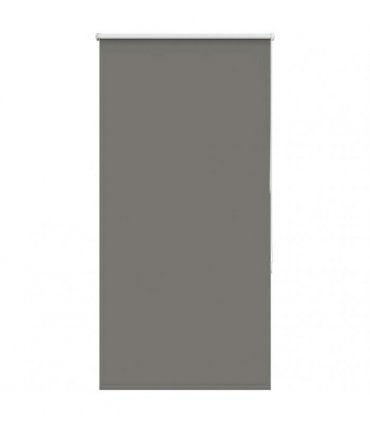 vidaXL Roller Blind Blackout Grey 65x150 cm Fabric Width 60.7 cm Polyester