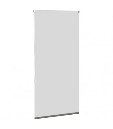 vidaXL Roller Blind Blackout Grey 65x150 cm Fabric Width 60.7 cm Polyester