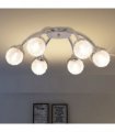 vidaXL Ceiling Lamp with 6 LED Bulbs G9 240 W