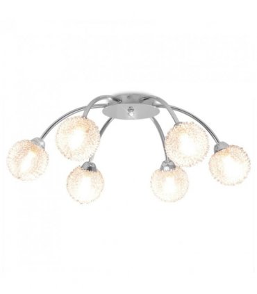 vidaXL Ceiling Lamp with 6 LED Bulbs G9 240 W