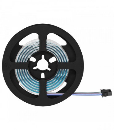 vidaXL LED Strip 2 pcs Black and Transparent 1200 mm