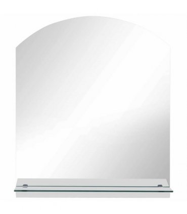 vidaXL Wall Mirror | Transparent | Toughened Glass | 30x50 cm | Minimalistic