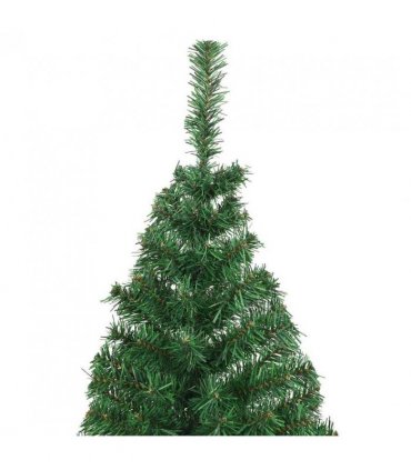 vidaXL Fake Christmas Tree | Green | PVC, steel | 240 cm | Extra Thick Surface