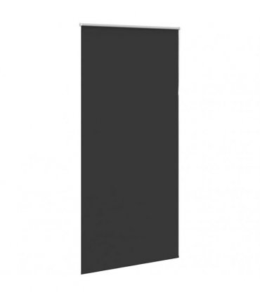 vidaXL Roller Blind Blackout Black 90x230 cm Fabric Width 85.7 cm Polyester