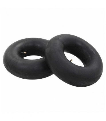 vidaXL Tyre And Inner Tube | Black | Rubber | Heavy Weight Endurance