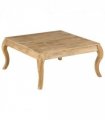 vidaXL Coffee Table 80x80x40 cm Solid Mango Wood