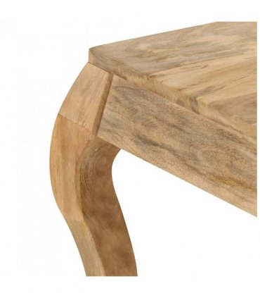 vidaXL Coffee Table 80x80x40 cm Solid Mango Wood