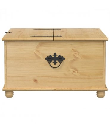 vidaXL Storage Box Corona 90x78x45 cm Solid Wood Pine