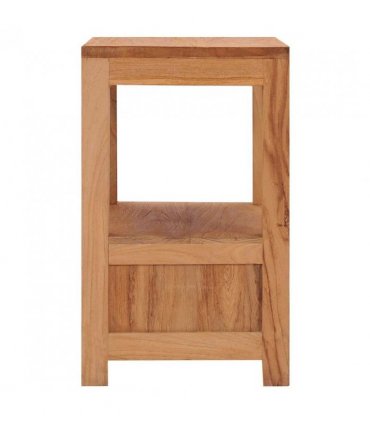 vidaXL bedside Cabinet 40x30x50 cm Solid Teak Wood