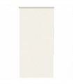 vidaXL Roller Blind Blackout Off White 85x150 cm Fabric Width 80.7 cm Polyester