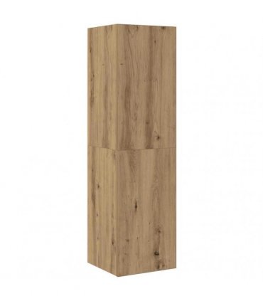 vidaXL Wall TV Cabinet Wall-mounted 4 pcs Artisan Oak Engineered Wood