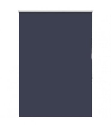 vidaXL Roller Blind Blackout Marine 90x130 cm Fabric Width 85.7 cm Polyester