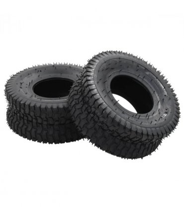 vidaXL Tyre | Black | Rubber | Standard for wheelbarrow | Durable