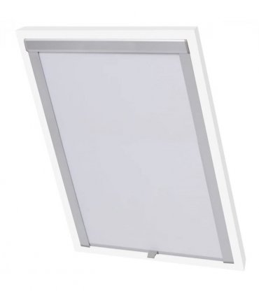 vidaXL Blackout Roller Blind White SK06