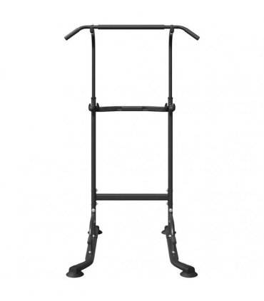 vidaXL Power Tower Dip Station Manual Black 102 x 95 x 210 cm