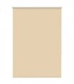 vidaXL Roller Blind Blackout Beige 105x175 cm Fabric Width 100.7 cm Polyester