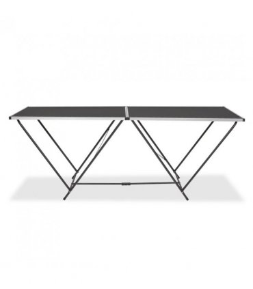 vidaXL Folding Pasting Table MDF and Aluminium 200x60x78 cm