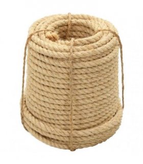 vidaXL Rope 100% Sisal 12 mm 50 m
