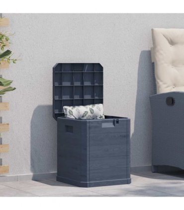vidaXL Garden Storage Box 90 L Anthracite