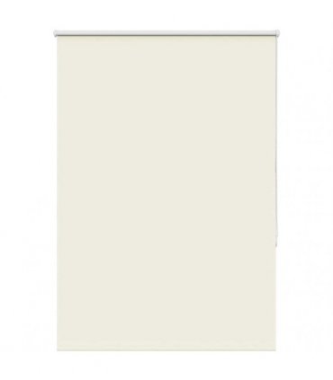 vidaXL Roller Blind Blackout Off White 100x150 cm Fabric Width 95.7 cm Polyester