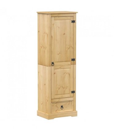 vidaXL Wardrobe Corona 55x38x170 cm Solid Wood Pine
