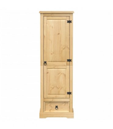 vidaXL Wardrobe Corona 55x38x170 cm Solid Wood Pine