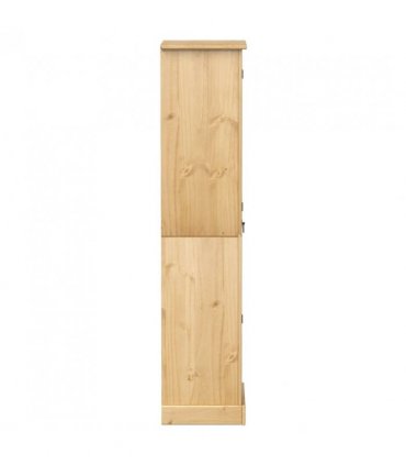 vidaXL Wardrobe Corona 55x38x170 cm Solid Wood Pine