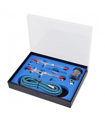 Airbrush Set with 2 Spray Guns