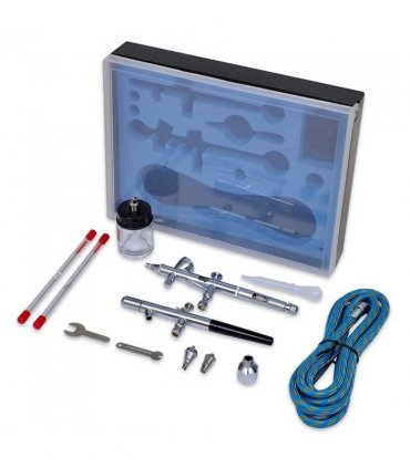 Airbrush Set with 2 Spray Guns