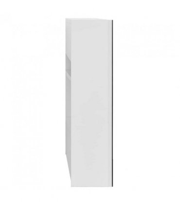 vidaXL Bathroom Mirror Cabinet White 80x15x60 cm MDF
