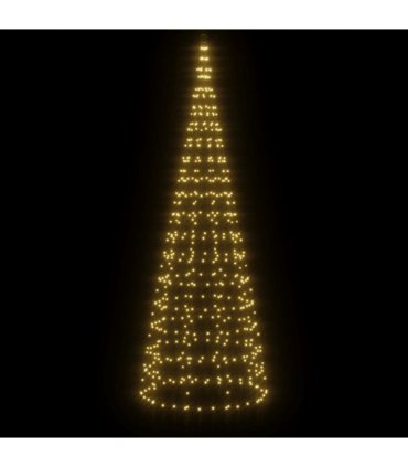 vidaXL LED Christmas Tree 550 LEDs Warm White 300 cm