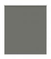 vidaXL Roller Blind Blackout Grey 135x175 cm Fabric Width 131.6 cm Polyester