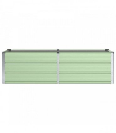 vidaXL Planter Green 160 x 80 x 45 cm Steel