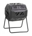 vidaXL Garden Compost Bin Black 73x64x95 cm 160 L