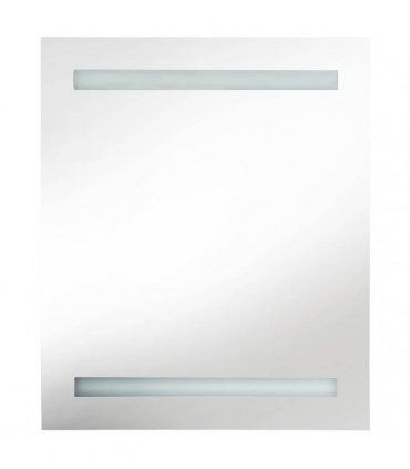 vidaXL LED Bathroom Mirror Cabinet 50x13.5x60 cm