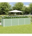 vidaXL Planter Green 320 x 80 x 75 cm Steel