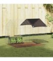 vidaXL Rabbit Cage Silver 100 x 78 x 78 cm Galvanised Steel