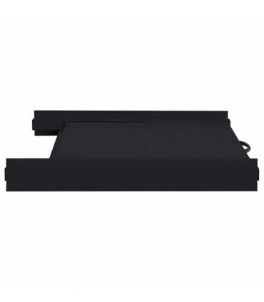vidaXL Washing Machine Intermediate Shelf Black 60 x 60 x 8 cm Steel