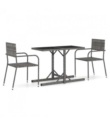 vidaXL Dining Set | Anthracite, Grey