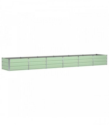 vidaXL Planter Green 480 x 80 x 45 cm Steel